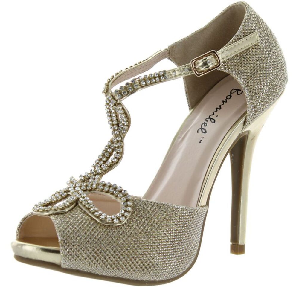 Bonnibel Tiara-2 Gold Womens sandals 7 NEW